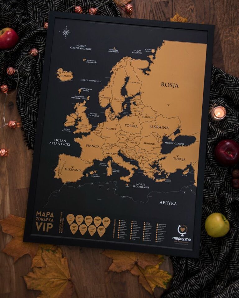 „Mapa Zdrapka VIP Europa” – recenzja
