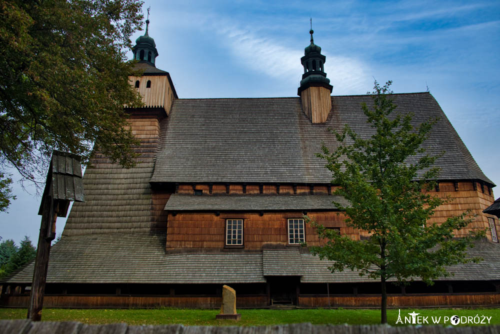 Drewniany kościół Wniebowzięcia Najświętszej Maryi Panny w Haczowie