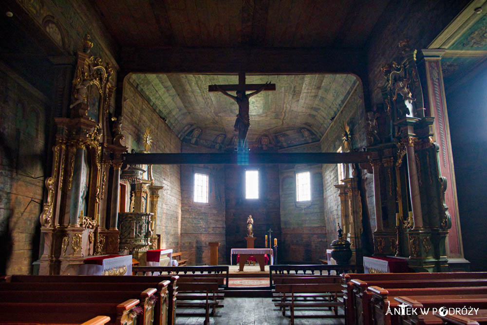 Drewniany kościół Wniebowzięcia Najświętszej Maryi Panny w Haczowie