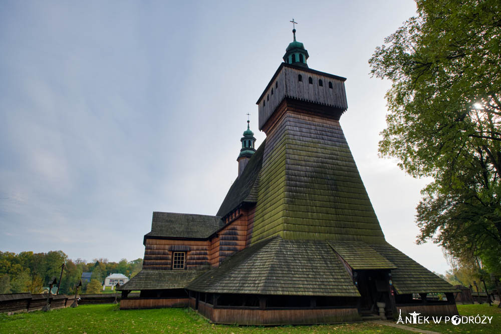 Drewniany kościół Wniebowzięcia Najświętszej Maryi Panny w Haczowie