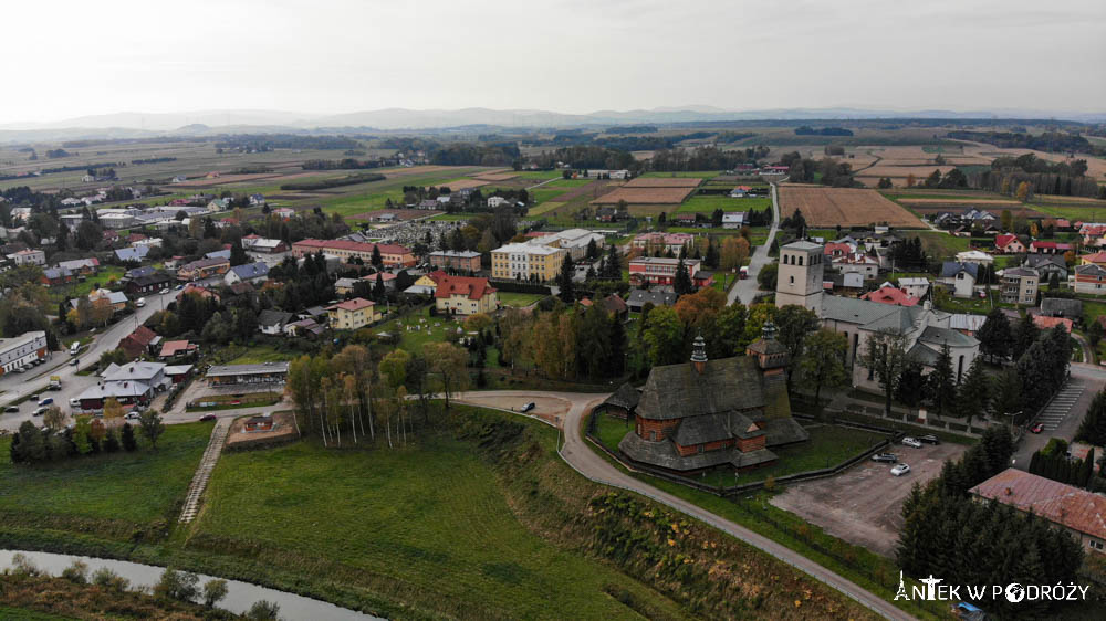 Drewniany kościół Wniebowzięcia Najświętszej Maryi Panny w Haczowie