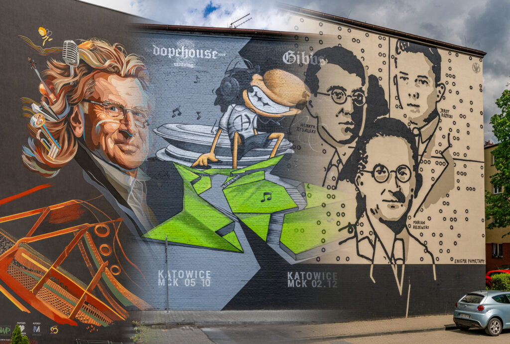 Murale w Katowicach (Katowice Street Art, czyli przewodnik po muralach w Katowicach)