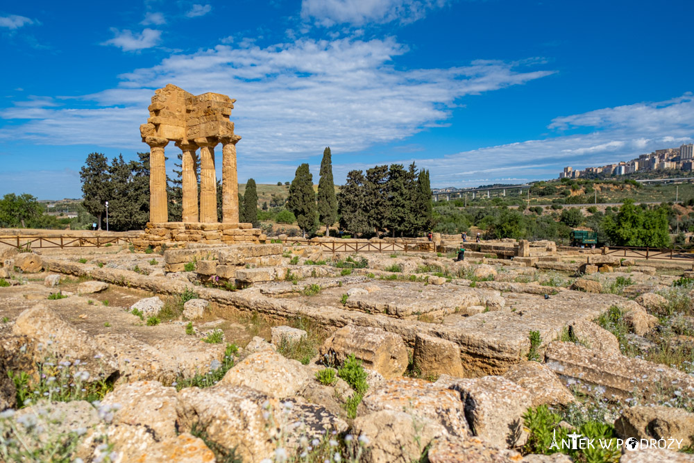 Dolina Świątyń (Valle dei Templi) w Agrigento