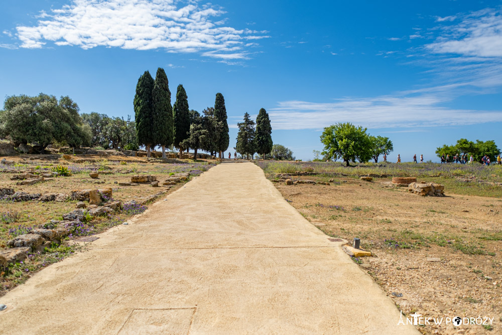 Dolina Świątyń (Valle dei Templi) w Agrigento