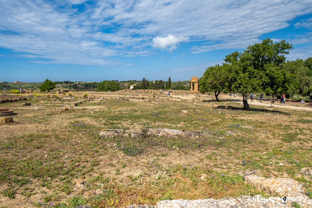 Dolina Świątyń (Valle dei Templi) w Agrigento