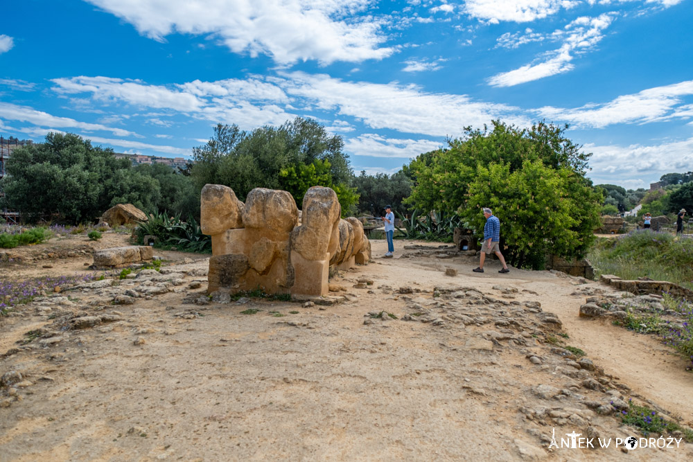 Dolina Świątyń (Valle dei Templi) w Agrigento