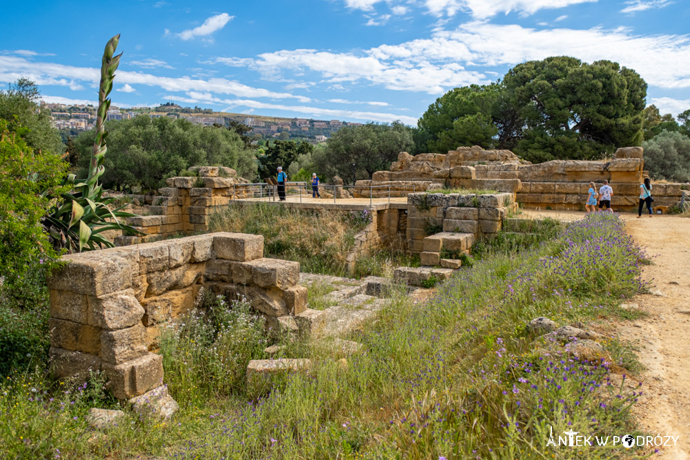 Dolina Świątyń (Valle dei Templi) w Agrigento