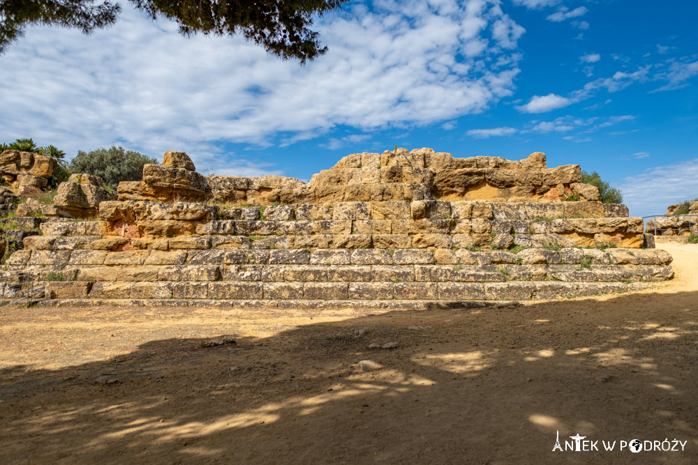 Dolina Świątyń (Valle dei Templi) w Agrigento