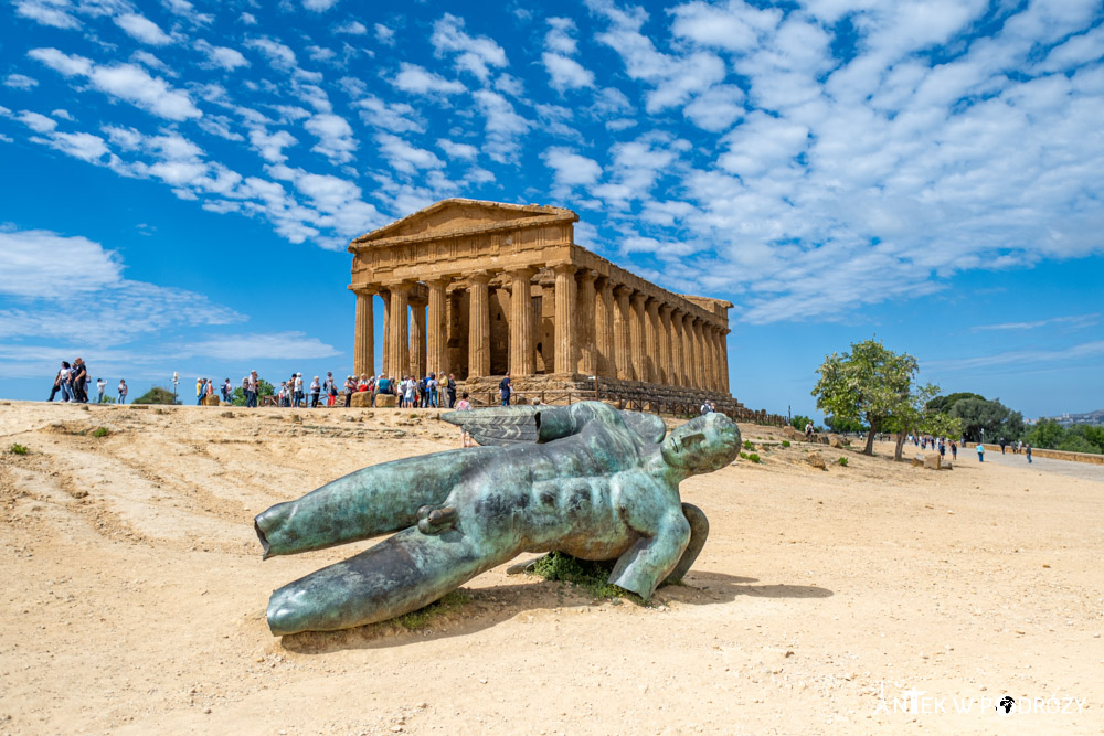 Dolina Świątyń (Valle dei Templi) w Agrigento