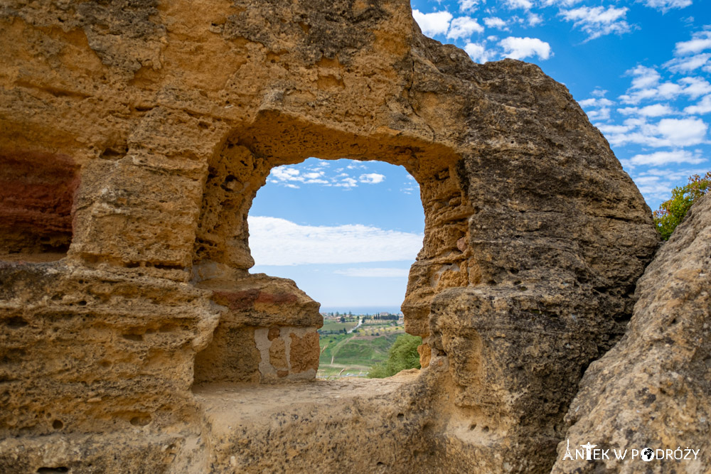 Dolina Świątyń (Valle dei Templi) w Agrigento