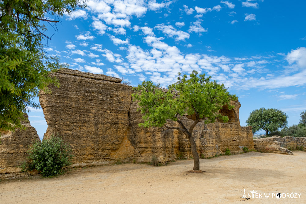 Dolina Świątyń (Valle dei Templi) w Agrigento