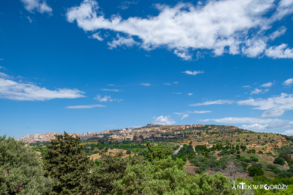 Dolina Świątyń (Valle dei Templi) w Agrigento